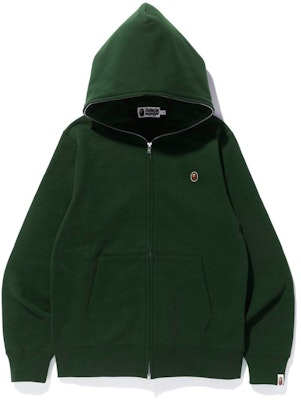 BAPE Hoodie Zip Penuh Kepala Ape Silikon Hijau Buy BAPE Hoodie Zip Penuh Kepala Ape Silikon Hijau