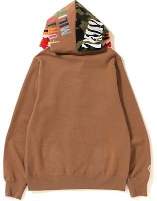 BAPE SS19 Tiger Hoodie Full Zip Beige Order BAPE SS19 Tiger Hoodie Full Zip Beige
