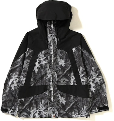 BAPE Chaqueta Snowboard Camo Bosque Negra Buy BAPE Chaqueta Snowboard Camo Bosque Negra
