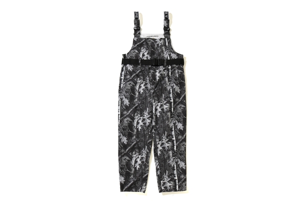 BAPE Forest Camo Overall Black - Novelship