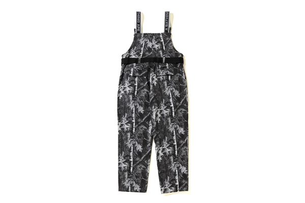 BAPE Forest Camo Overall Black - Novelship