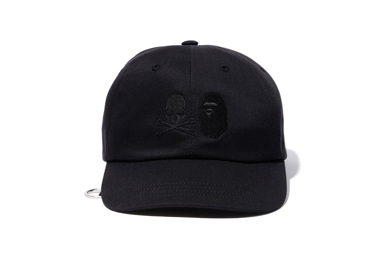 BAPE x Mastermind Japan Skull & Shark Cap Black - Novelship