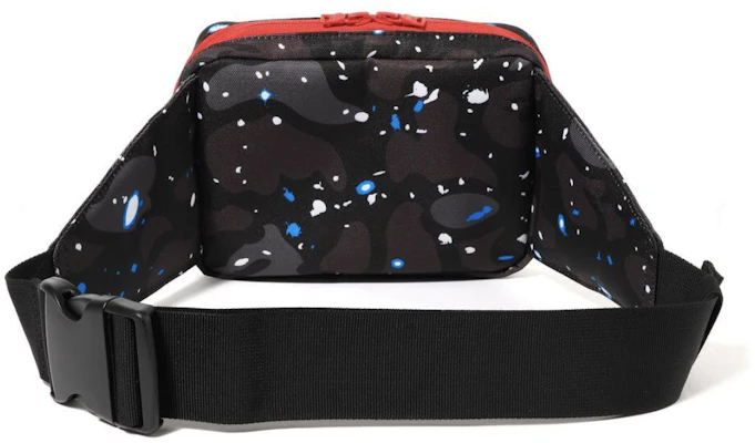 BAPE Space Camo Waist Bag Black Order BAPE Space Camo Waist Bag Black