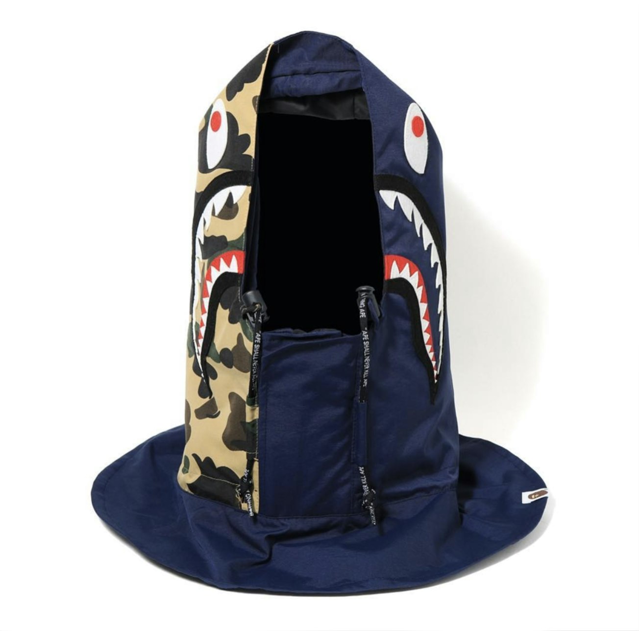 bape-1st-camo-shark-face-mask-hoodie-yellow-navy