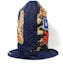 Shop BAPE 1st Camo Shark Face Mask Hoodie Yellow Navy
