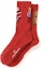 Buy BAPE Shark Socks Red