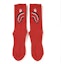 Order BAPE Shark Socks Red