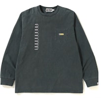 BAPE Relaxed Pocket LS Tee Black BAPE Relaxed Pocket LS Tee Black