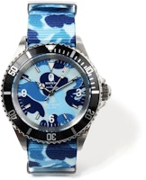 BAPE ABC Nato Belt Type 1 BAPEX Watch Blue BAPE ABC Nato Belt Type 1 BAPEX Watch Blue