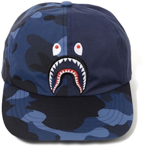 BAPE 彩色迷彩鲨鱼拼接帽 海军蓝 Buy BAPE 彩色迷彩鲨鱼拼接帽 海军蓝