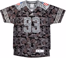 BAPE x adidas ABC Football Jersey Black BAPE x adidas ABC Football Jersey Black