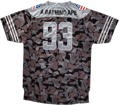 BAPE x adidas ABC Football Jersey Black Order BAPE x adidas ABC Football Jersey Black