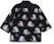 BAPE Color Camo Tiger Pattern Kimono Shirt Black