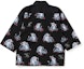Order BAPE Color Camo Tiger Pattern Kimono Shirt Black