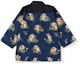 Order BAPE Color Camo Tiger Pattern Kimono Shirt Navy