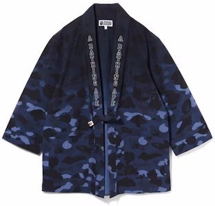 ベイプ カラーカモ グラデーション 着物シャツ (ネイビー)
Buy ベイプ カラーカモ グラデーション 着物シャツ (ネイビー)