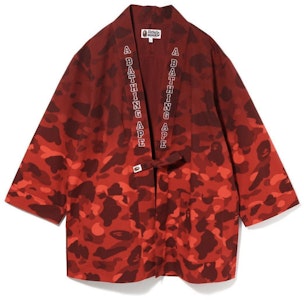 BAPE Baju Kimono Warna Camo Gradien Merah Buy BAPE Baju Kimono Warna Camo Gradien Merah