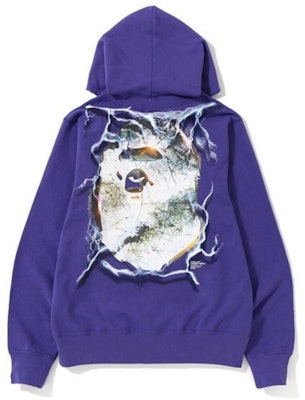 Hoodie Ungu BAPE BAPEavy Metal Pullover Buy Hoodie Ungu BAPE BAPEavy Metal Pullover
