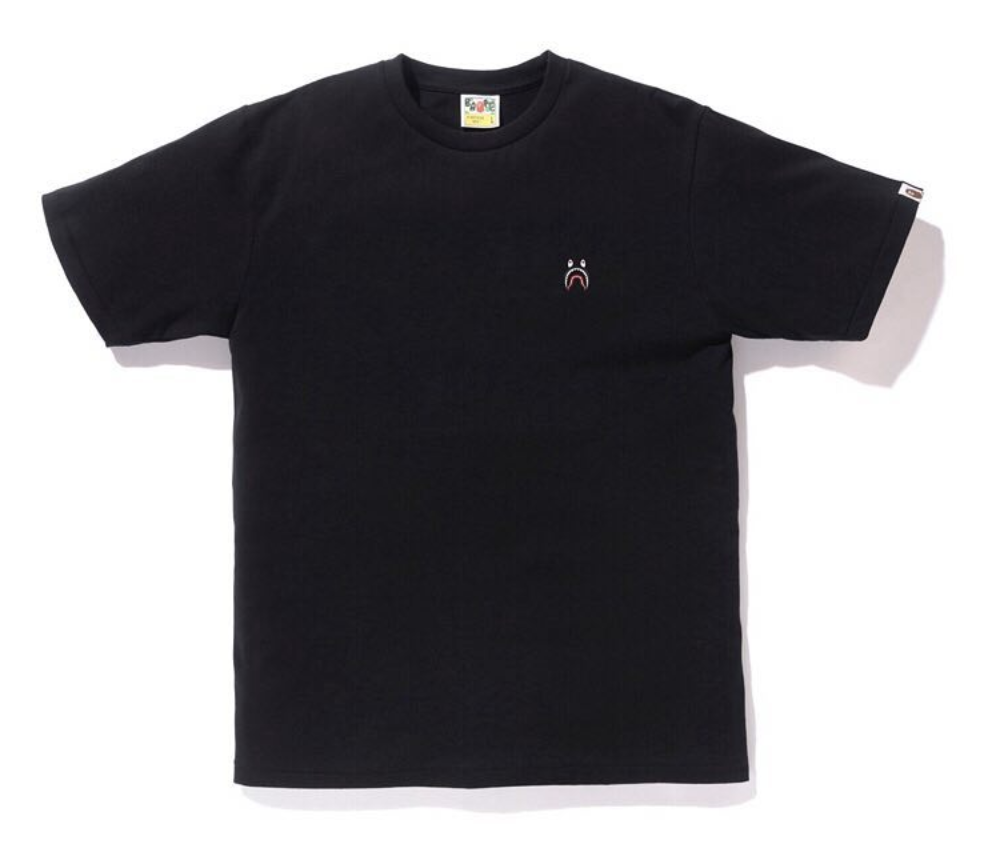 Buy BAPE Shark One Point WGM Tee Black