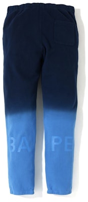 BAPE Gradation Slim Sweatpants Navy Order BAPE Gradation Slim Sweatpants Navy