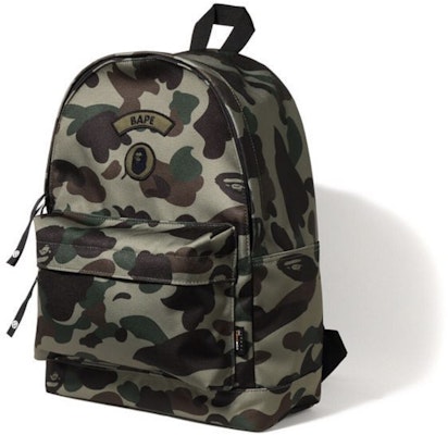 BAPE 1st Camo Day Pack Green Buy BAPE 1st Camo Day Pack Green