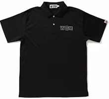 BAPE Shark Jersey Polo Black BAPE Shark Jersey Polo Black