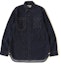 Buy BAPE Champion Denim Shirt Indigo