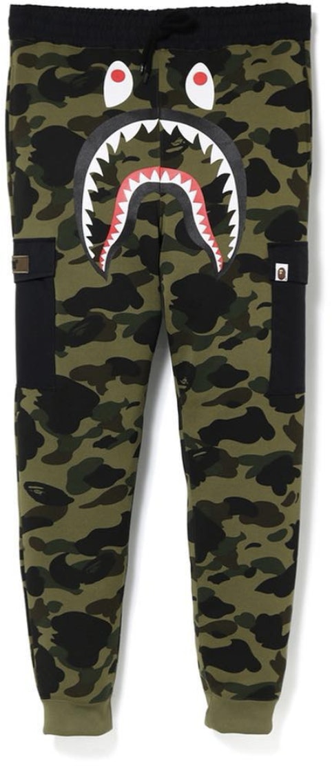 bape-1st-camo-shark-slim-sweat-cargo-pants-green