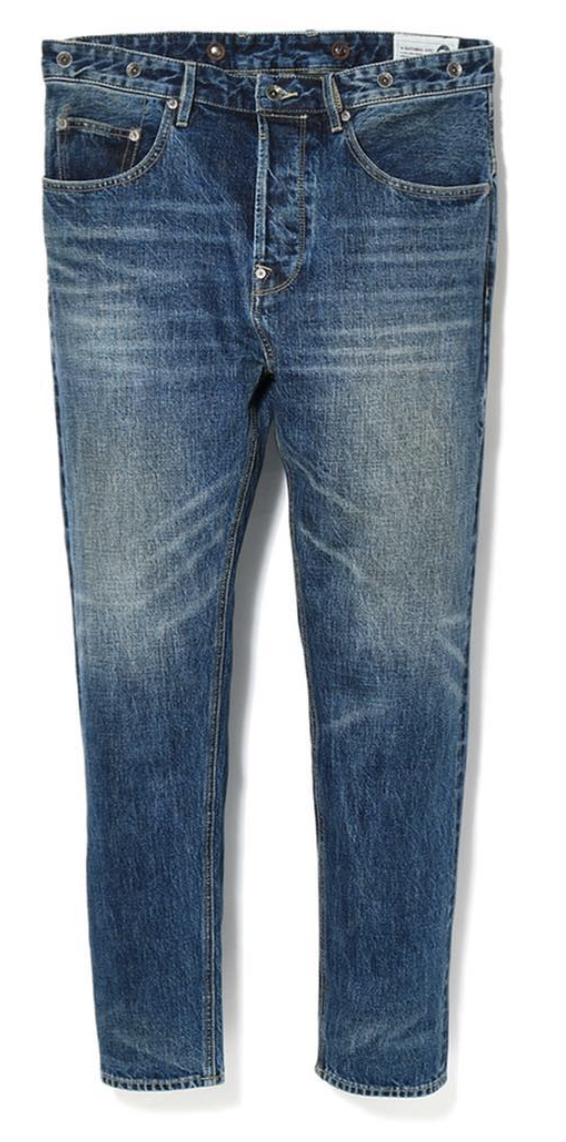 Order Celana Denim BAPE Taper Shark Washed Indigo