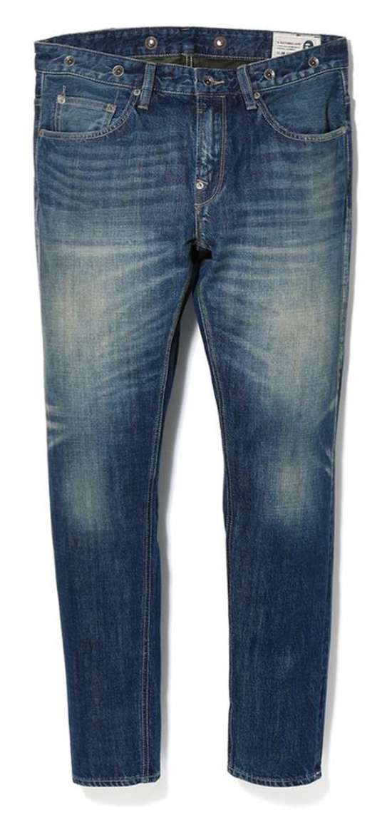 BAPE Slim BAPE Sta Washed Denim Pants Indigo