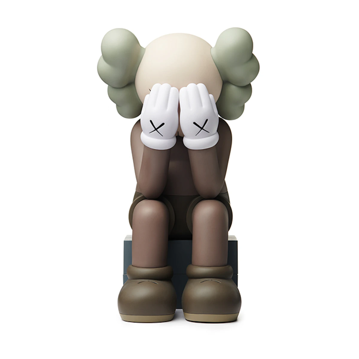 KAWS Passing Through Open Edition Vinyl Figure Brown