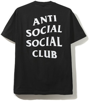 Anti Social Social Club What Sup Tee Black Order Anti Social Social Club What Sup Tee Black