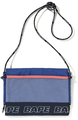 BAPE Color Block Sacoche Navy Buy BAPE Color Block Sacoche Navy