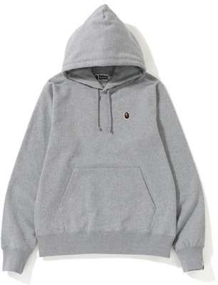BAPE 矽膠單點套頭連帽衫 灰色 Buy BAPE 矽膠單點套頭連帽衫 灰色