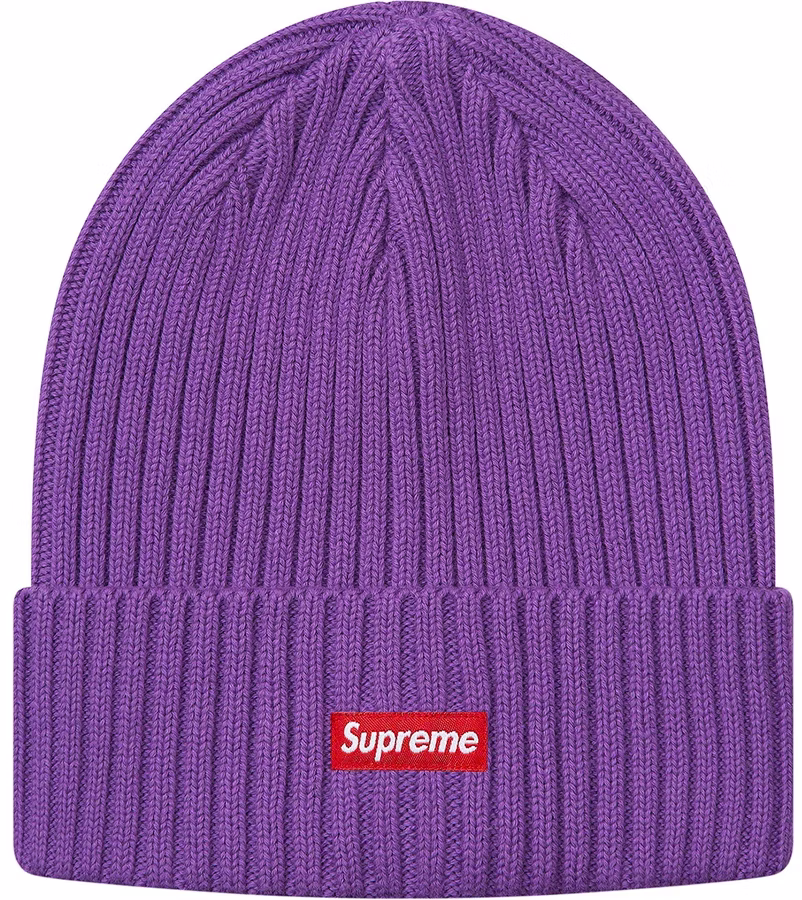 supreme-overdyed-beanie-purple