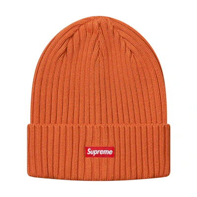 Supreme Overdyed Beanie Rust
