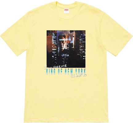 Supreme Christopher Walken King Of New York Kaos Kuning Pucat Buy Supreme Christopher Walken King Of New York Kaos Kuning Pucat