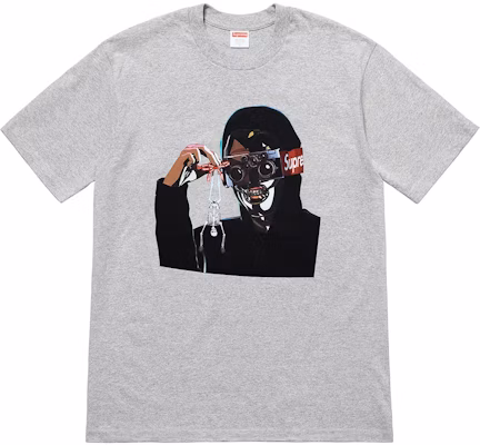 Supreme Creeper Tee Heather Grey Buy Supreme Creeper Tee Heather Grey