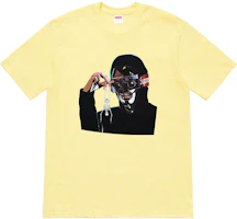 Supreme Creeper Tee Pale Yellow Supreme Creeper Tee Pale Yellow