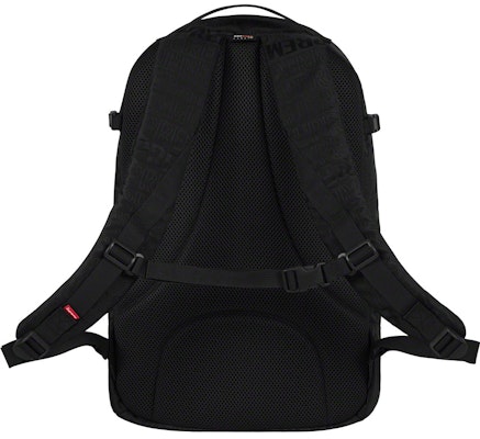 Supreme Backpack (SS19) - Black Backpacks, Bags - WSPME65620