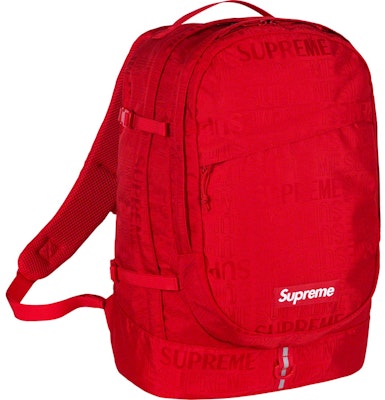 Supreme Backpack (SS19) Red Buy Supreme Backpack (SS19) Red
