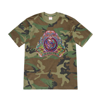 Supreme Knot Tee Woodland Camo