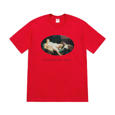 Supreme Leda And The Swan Tee Red
