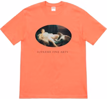 Supreme Leda And The Swan Tee Neon Orange