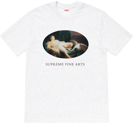 Supreme Leda And The Swan Tee Ash Grey Buy Supreme Leda And The Swan Tee Ash Grey