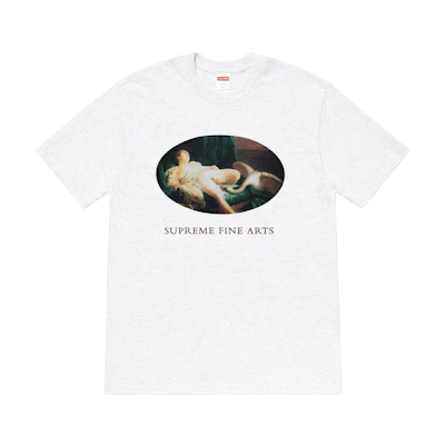 Supreme Leda And The Swan Tee Ash Grey