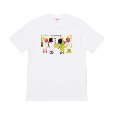 Supreme Kids Tee White
