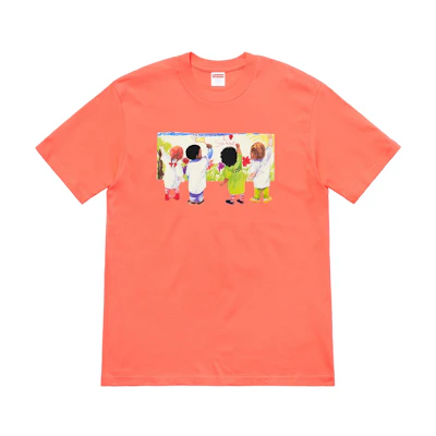 Supreme Kids Tee Neon Orange