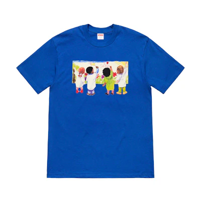 Supreme Kids Tee Royal