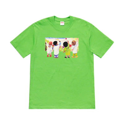 Supreme Kids Tee Green